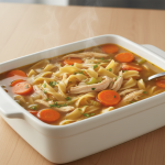 Chicken noodle soup - Recette restauration collective