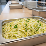 Chou blanc nature - Recette restauration collective