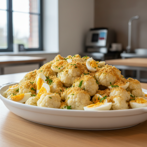 Chou-fleur à la polonaise - Recette restauration collective