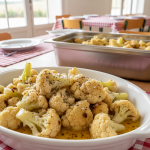 Chou-fleur au beurre noisette - Recette restauration collective