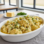 Chou-fleur persillé au beurre - Recette restauration collective