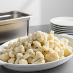 Chou-fleur vapeur nature - Recette restauration collective