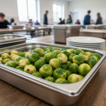 Choux de Bruxelles blanchis nature - Recette restauration collective