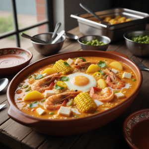 Chupe de camarones - Recette restauration collective