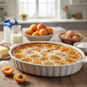 Clafoutis aux abricots - Recette restauration collective