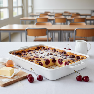 Clafoutis aux cerises - Recette restauration collective