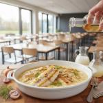 Colin à la crème - Recette restauration collective