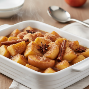 Compote de pommes à la cannelle - Recette restauration collective