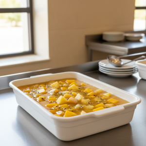 Compote fruits exotiques - Recette restauration collective