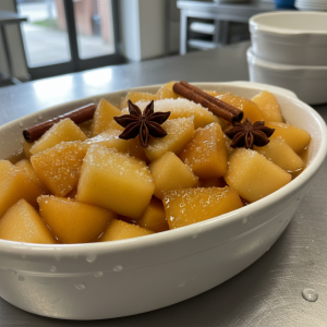 Compote pommes-coings - Recette restauration collective