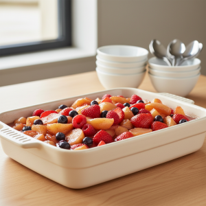 Compote pommes-fruits rouges - Recette restauration collective