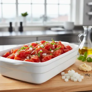 Concassée de tomates fraîche - Recette restauration collective