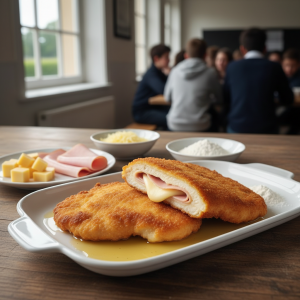 Cordon bleu de poulet - Recette restauration collective