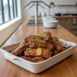 Côtes de porc au miel et soja - Recette restauration collective