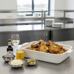 Côtes de porc sauce Robert - Recette restauration collective