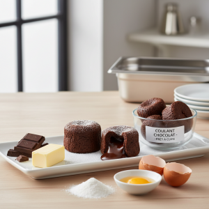 Coulant au chocolat - Recette restauration collective