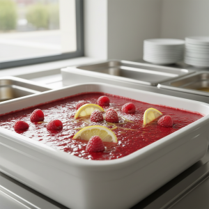 Coulis de framboises - Recette restauration collective