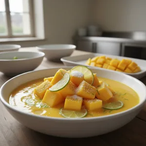 Coulis de mangue - Recette restauration collective