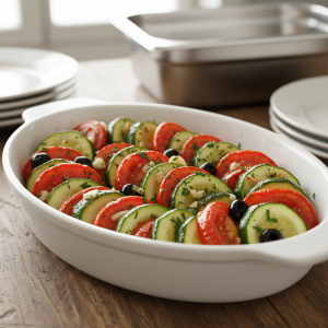 Courgettes à la provençale - Recette restauration collective