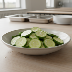 Courgettes blanchies nature - Recette restauration collective