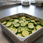 Courgettes vapeur nature - Recette restauration collective