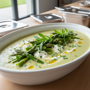 Crème d'asperges - Recette restauration collective
