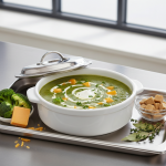 Crème de brocolis au fromage - Recette restauration collective