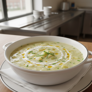 Crème de poireaux - Recette restauration collective