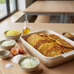 Crêpes de pommes de terre (Kartoffelpuffer) - Recette restauration collective