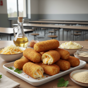 Croquettes au fromage - Recette restauration collective