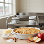 Crumble aux pommes - Recette restauration collective
