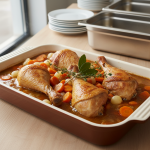 Cuisses de dinde braisées - Recette restauration collective