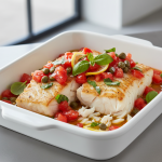 Dos de cabillaud sauce vierge - Recette restauration collective