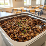 Duxelles de champignons - Recette restauration collective