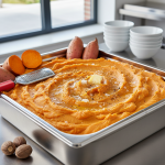 Écrasé de patates douces - Recette restauration collective