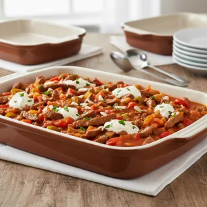 Émincé de bœuf au paprika - Recette restauration collective