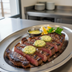 Entrecôte grillée maître d'hôtel - Recette restauration collective