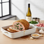 Épaule d'agneau farcie - Recette restauration collective