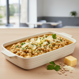 Épeautre façon risotto - Recette restauration collective