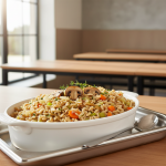 Épeautre pilaf - Recette restauration collective