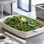 Épinards en branches au beurre - Recette restauration collective