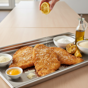 Escalope de veau milanaise - Recette restauration collective