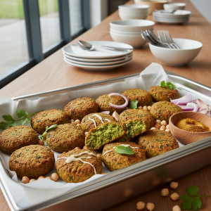 Falafels aux herbes - Recette restauration collective