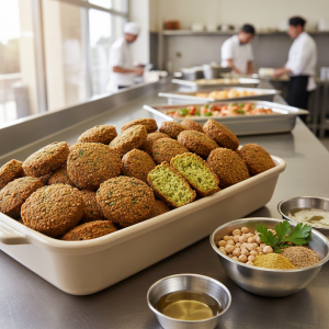 Falafels frits - Recette restauration collective