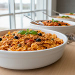 Farfalle à la sauce tomate et thon - Recette restauration collective