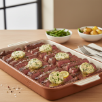 Faux-filet grillé beurre d'anchois - Recette restauration collective