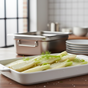 Fenouil blanchi nature - Recette restauration collective