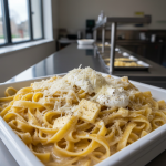 Fettuccine Alfredo - Recette restauration collective