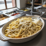 Fettuccine Alfredo - Recette restauration collective