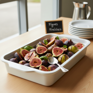 Figues fraîches - Recette restauration collective